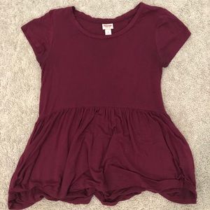 Maroon cute top!